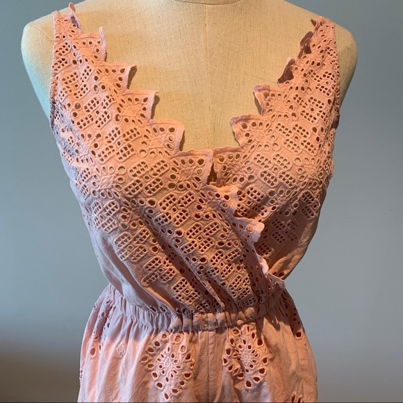 Seafolly Dawn To Dusk Broderie Playsuit - Picture 6 of 8